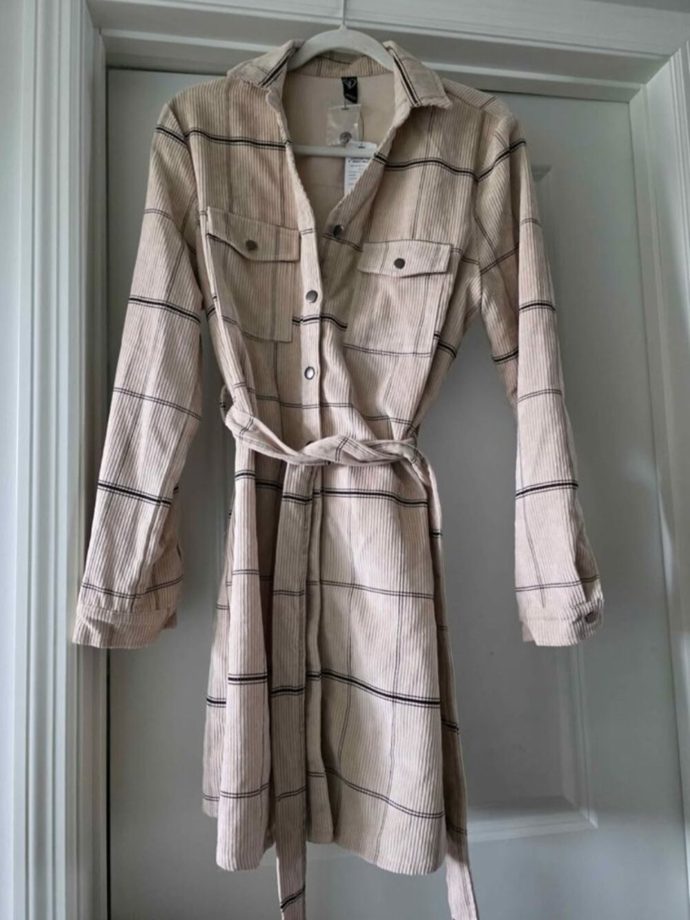 Windsor corduroy button down jacket size large
